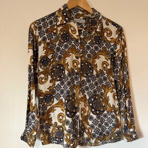 Vintage Women's Button-Down Shirt